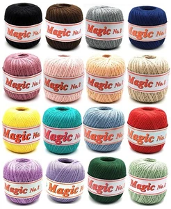 "Magic No. 8" Spitzen Häkelgarn Filethäkelgarn 100 gr. / 100 % Baumwolle - Bild 1 von 22