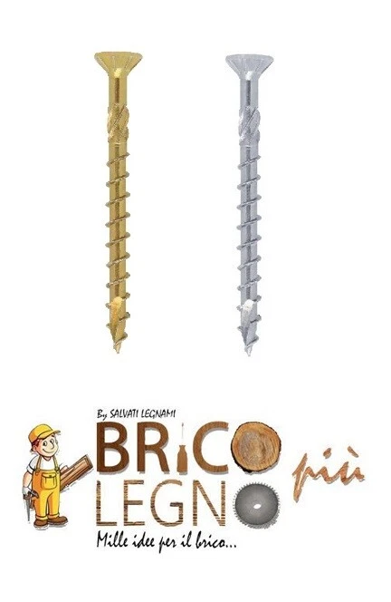 Viti torx Ø 4 - 5 conf. 50 pz per legno truciolari ad uso professionale - Immagine 1 di 1