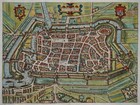 Lüneburg - Luneborch - Braun und Hogenberg - Original 1598 - Rares Blatt