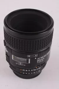 Nikon NIKKOR AF 60mm f/2.8 D Prime Macro Digital Camera Lens #T-10993 - Picture 1 of 9
