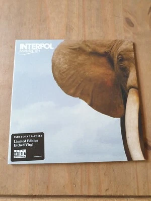 Interpol - Mammoth 7" Vinyl CL 896 1/2 EX/EX Ltd Ed Etched Vinyl - Image 1 of 4