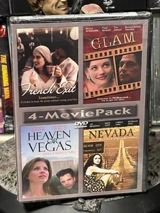 French Exit, Glam, Heaven Or Vegas, Nevada (DVD) 4-MOVIES SET! BRAND NEW! - Picture 1 of 4