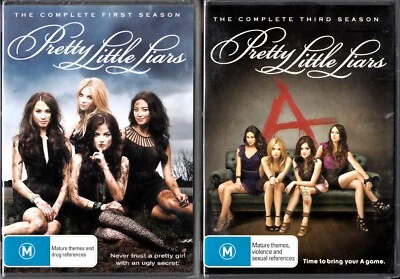 [Sealed] PRETTY LITTLE LIARS Seasons 1, 3 and 4 DVDs - image 1 of 4