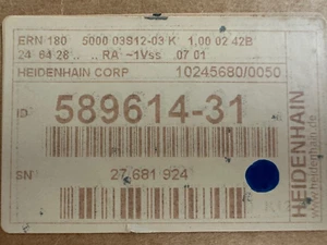 HEIDENHAIN ERN 180 5000 line encoder 337640-31 377104-31 ID 589614-31 new in box - Picture 1 of 3