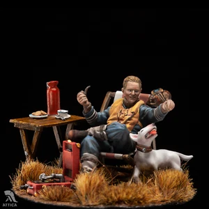 Five O'Clock Té British Piloto 54 mm Pintado Miniatura Juguete Soldado | Arte - Imagen 1 de 5