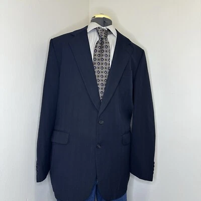Abrigo deportivo Blazer Traje Chaqueta 42L 46" Azul Marino 2 Btn EE. UU.* De Colección Años 70 Botánica 500 Para Hombre* Foto 1 de 4