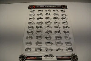 45th Anniversary Honda Poster Shop Sign 5102 Z5 - Picture 1 of 7