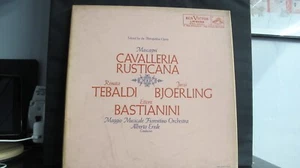 MASCAGNI CAVALLERIA RUSTICANA, TEBALDI BJOERLING BASTIANINI - 2 LP LM 6059 - Picture 1 of 1