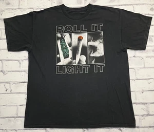 Cypress Hill Shirt Adult XL Black Vintage Roll It Light It Weed 420 Rapper Rap - Picture 1 of 12