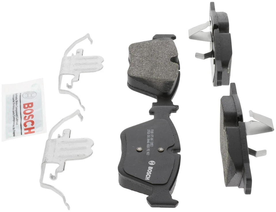 Передние полуметаллические тормозные колодки для 2006 BMW 330xi Bosch QuietCast - Изображение 1 из 4