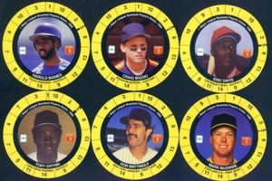 Vince Coleman #10 1990 Cadaco Disc