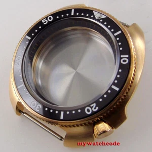 CUSN8 Estuche de Bronce Sólido Vidrio de Zafiro Bisel de Cerámica Estuche de Reloj para NH35A NH36A - Imagen 1 de 9