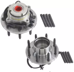 Buje y cojinete de rueda delantera izquierda y derecha para Ford F250 F350 Excursion 4x4 515056 - Imagen 1 de 5