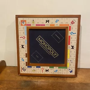 Monopoly Luxury Edition Wooden Board Game Winning Solutions DAMAGED - Picture 1 of 14
