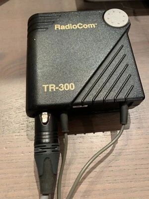 Telex RTS RadioCom TR-300 Single Channel VHF Wireless Beltpack Transceiver - Image 1 of 3