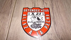 Autocollant X 21 - Détendez-vous allez à la pêche - Picture 1 of 2