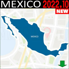Mexico Navigation Maps Gps 2022.10 For Garmin Devices - Latest Map -