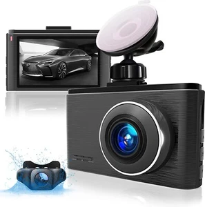 Auto DVR Dashcam 1080P Videorekorder G-Sensor Front- und Rückkamera Dual-Objektiv - Bild 1 von 7