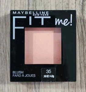 MAYBELLINE FIT ME BLUSH CORAL #35 SEALED - Picture 1 of 1