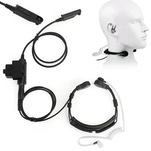 Waterproof Tactical Throat Mic Cuffia per BaoFeng BF-UV9Rplus BF-UV9R BF-A58 H7 - Zdjęcie 1 z 12