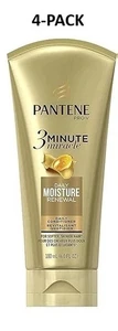 4 -Packs Pantene Pro-V Daily Moisture Renewal 3 Minute Miracle Conditioner 6oz - Picture 1 of 3