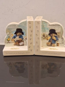 Rare. SPODE. Ceramic Paddington Bear Bookends 2011, - Picture 1 of 9