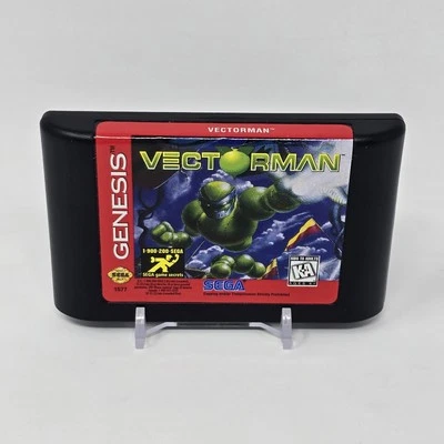 Vectorman (Sega Genesis) Cartridge CLEANED & TESTED - Image 1 of 2