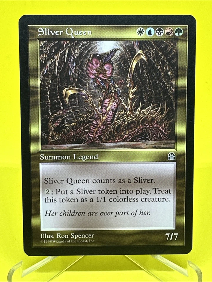 MTG Sliver Queen Stronghold NM-Mint Reserved List ENGLISH Magic The Gathering - Image 1 of 2