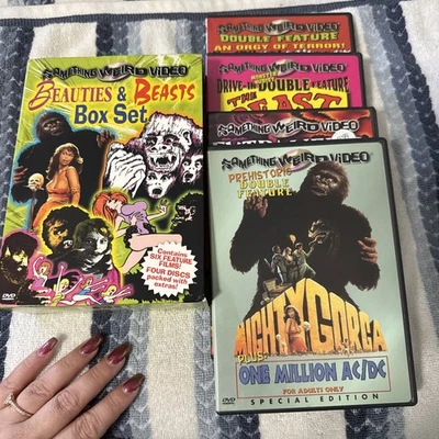 Beauties & Beasts Box Set DVD Something Weird Video SWV 4 DVD Exploitation! - Image 1 of 4
