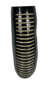 Profi Salsa Guiro lackiert mit Black Sparkle Design. 14 Zoll mittelgroß. - Bild 1 von 3