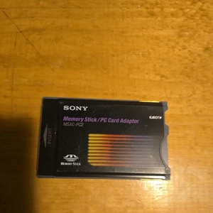 SONY Memory Stick Adapter MSAC-PC2 for PC Card ATA/True IDE - Picture 1 of 2