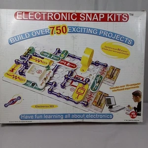 Kit Elenco Snap Circuits Extreme SC-750 750 Experiments STEM Electronics 303 - Imagen 1 de 4