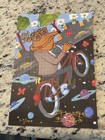 BLOTTER ART ORIGINAL SIGNED BY STANLEY MOUSE, TEST RUN /BICYCLE DAY FROG 