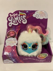 Pomsies Lumies “Let’s Learn Colors” Plush Unicorn Interactive Toy - Picture 1 of 8