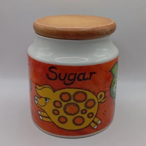 Dunoon Funky Farm Stoneware Pig Design Sugar by Jar Jane Brookshaw - Please Read - Picture 1 of 14