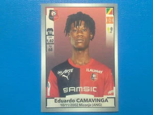 Eduardo Camavinga Rookie Sticker Soccer Foot France 2019-20 🔥 🔥 🔥 - Picture 1 of 1