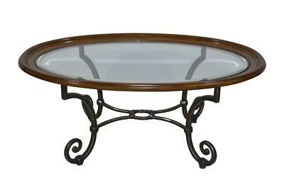 Ethan Allen Collector's Classics Oval Coffee Table Tuscany #13-8130 171 Padova A - Image 1 of 4