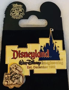 Disney Pin GOLD 50th Anniversary Disneyland Castle 1952 Imagineering LE NEU - Bild 1 von 12