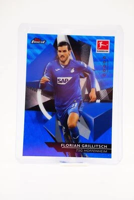 FLORIAN GRILLITSCH 2020-21 Finest Bundesliga TSG Hoffenheim Blue Wave 57/150 - Image 1 of 2