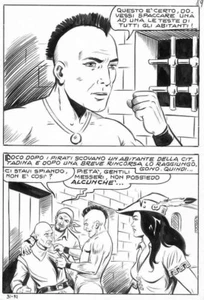 combattente COMIC ART : Pietro GAMBA - OriginalFederzeichnung (60/25) - Picture 1 of 1