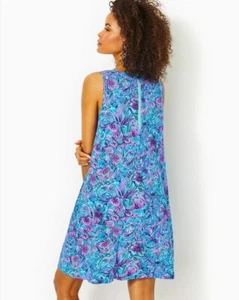 Neu mit Etikett Lilly Pulitzer Kleid Größe 8 Edelyn Swing Etuikleid in Muscheln und Glocken... - Bild 1 von 2