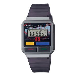 Casio Men's A120WEST-1A Black Stranger Things Vintage Watch Timepiece Active ...