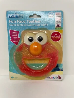 NEW (2009) Munchkin The Baby Toon Silicone Teether Elmo Sesame Street BPA Free! - Image 1 of 2