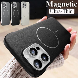 Funda Para iPhone 17 16 15 14 Pro Max Ultra Delgada Magnética Cuero Cubierta Antigolpes - Imagen 1 de 18
