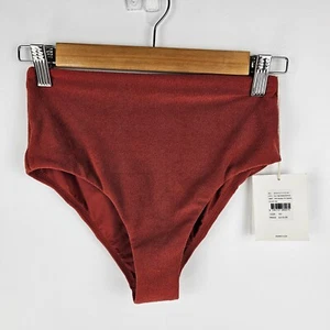Parte inferior de bikini Venroy para mujer talla extra pequeña calzoncillo completo naranja toalla de felpa nueva con etiquetas - Imagen 1 de 6