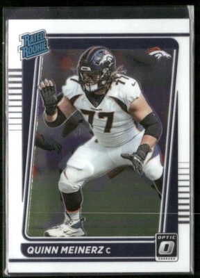 2021 Panini Donruss Optic - Rated Rookie #262 Quinn Meinerz (RC) - Image 1 of 2