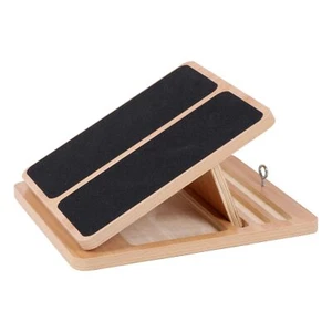 Professional Slant Board Calf Stretcher Adjustable Wooden Incline Board Slant - Picture 1 of 7