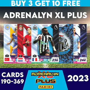 PANINI ADRENALYN XL PLUS 2023 PREMIER LEAGUE 2023 22/23 - CARDS #190-#369