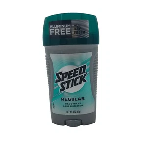 Speed Stick Regular 24HR Aluminum Free Solid Men Deodorant 3oz - Picture 1 of 2