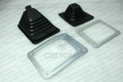 Suzuki Samurai SJ410 SJ413 Gear Transmission Shifter Boot Set With Fixing Plates - Image 1 of 4